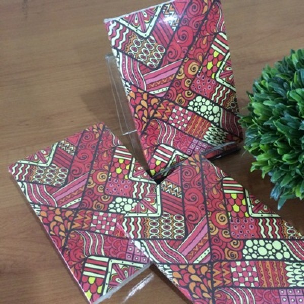 Jurnal Mini: Red Pattern Batik (mini)