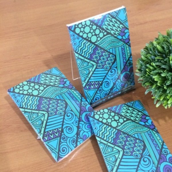 Jurnal Mini: Blue Pattern Batik (mini)