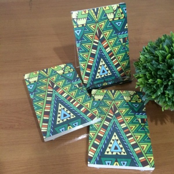 Jurnal Mini: Green Pattern Batik (mini)