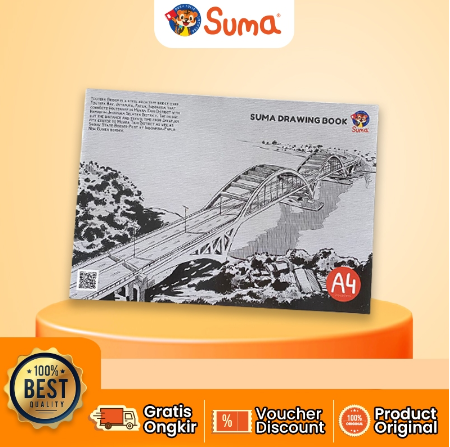 Buku gambar A4 - Youtefa Bridge