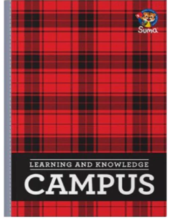 BUKU TULIS BESAR - CAMPUS MERAH 38 LBR