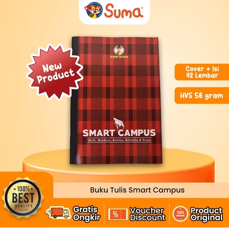 BUKU TULIS SMART CAMPUS 42 LBR